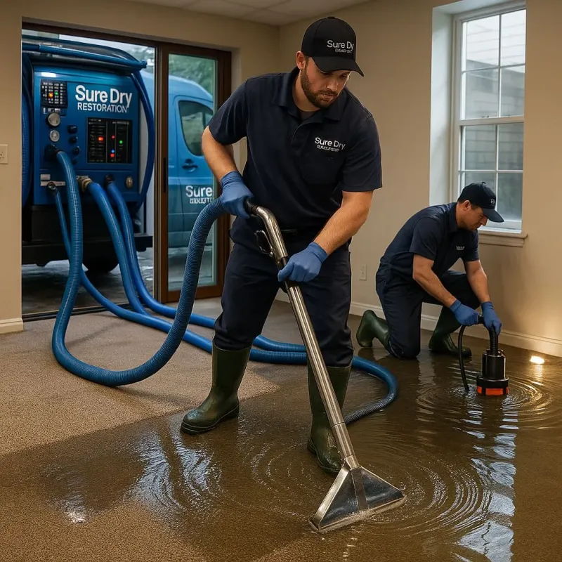 Water Extraction and Removal process in New Hampton, IA